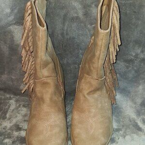 Pop Women's Korra Stacked Heel Cowboy Boots